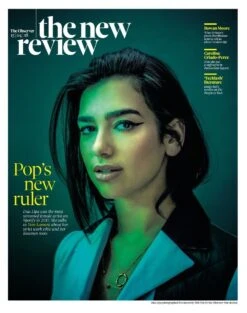 DUA LIPA - BRITISH OBSERVER NEW REVIEW UK Cover April 2018