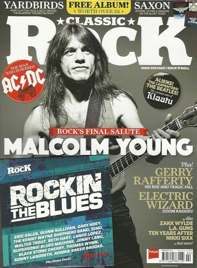 UK Classic Rock Magazine February 2018 Malcolm Young AC/DC - Rock's Final Salute 3 UK Classic Rock Magazine February 2018 Malcolm Young AC/DC - Rock's Final Salute