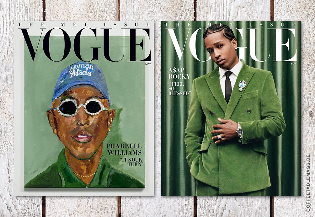 CELEBRITY MAGAZINES 27 CELEBRITY MAGAZINES -CELEBRITY MAGAZINES coffeetablemags vogue usa may 2025 the met issue cover