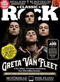 Classic Rock Magazine FEB 2019: GRETA VAN FLEET Cover And World Exclusive & Led Zeppelin 50th Anniversary Booklet