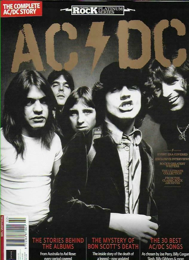 CLASSIC ROCK PLATINUM SERIES - AC/DC BON SCOTT - THE COMPLETE STORY 3 CLASSIC ROCK PLATINUM SERIES - AC/DC BON SCOTT - THE COMPLETE STORY