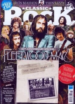 Classic Rock Magazine 242 Fleetwood Mac 50th Anniversary Special Iron Maiden