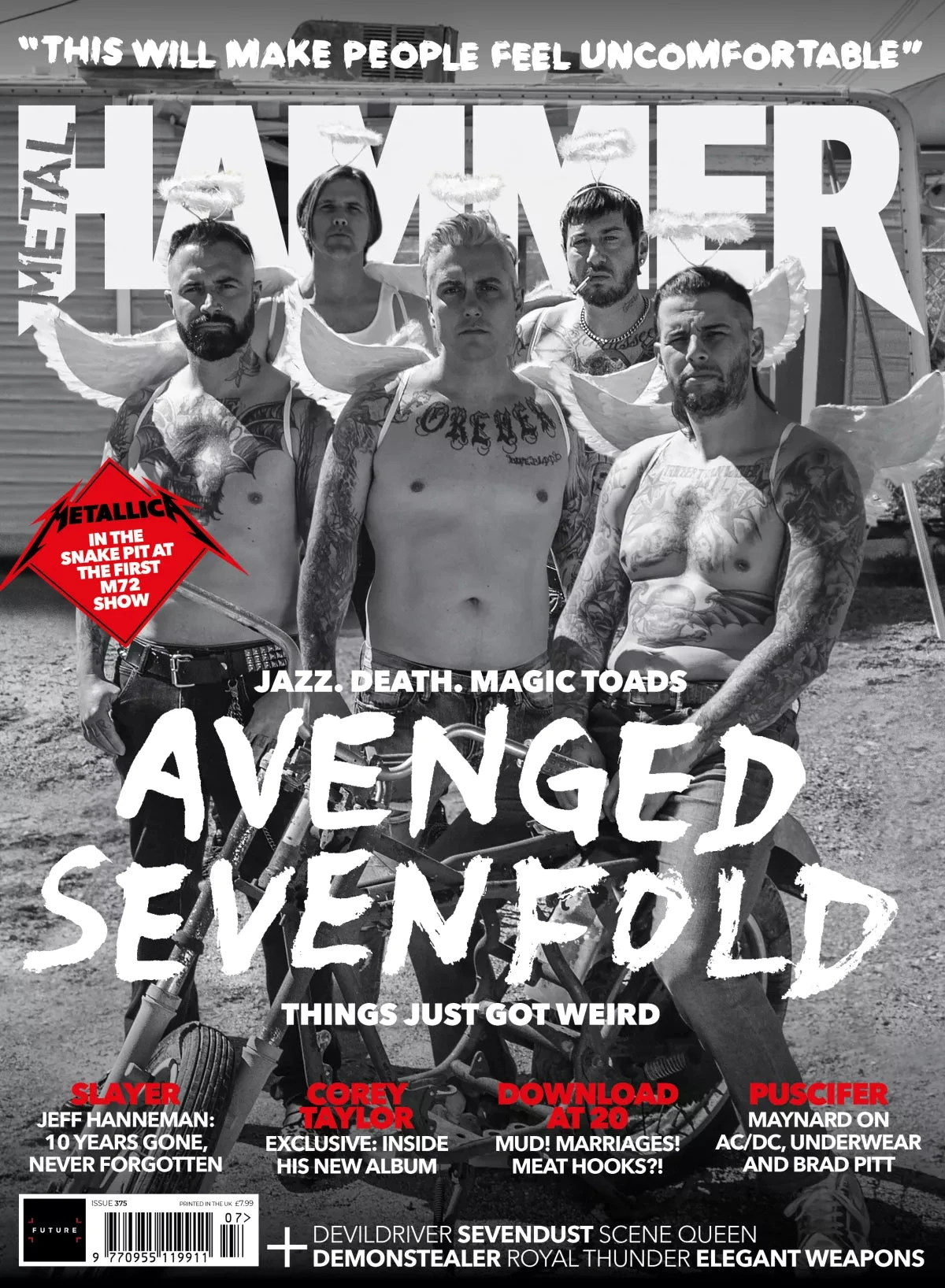 Metal Hammer Magazine July 2023 Avenged Sevenfold & + 3 Avenged Gifts 5 Metal Hammer Magazine July 2023 Avenged Sevenfold & + 3 Avenged Gifts - Image 3