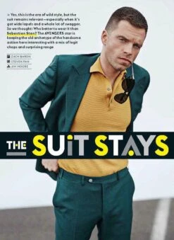 US GQ Magazine May 2018 Sebastian Stan Photo Shoot