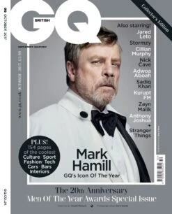 UK GQ Magazine October 2017 Mark Hamill Star Wars UK Cover Edition 1 Of 9 Covers