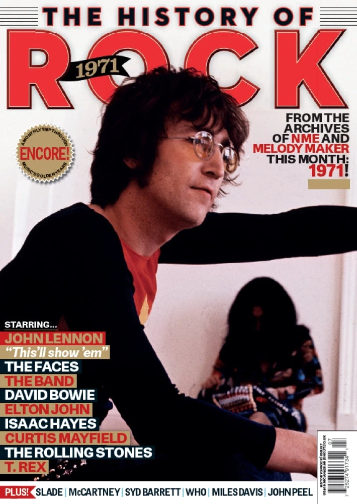 The History Of Rock 1971 Magazine John Lennon - The Rolling Stones - David Bowie 3 The History Of Rock 1971 Magazine John Lennon - The Rolling Stones - David Bowie