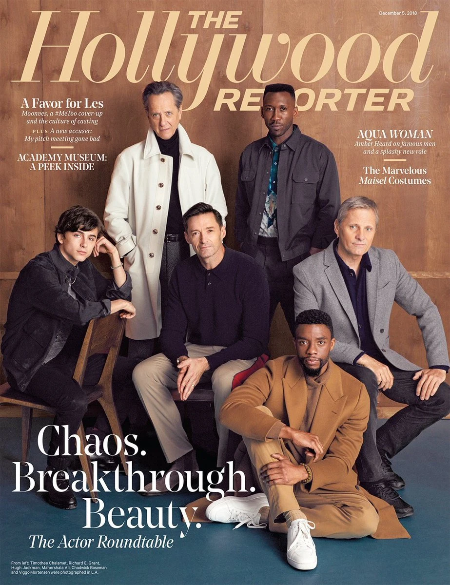 Hollywood Reporter 5th December 2018 Timothee Chalamet Hugh Jackman Viggo Mortensen 3 Hollywood Reporter 5th December 2018 Timothee Chalamet Hugh Jackman Viggo Mortensen