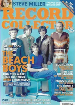 RECORD COLLECTOR No.521 August 2021 BEACH BOYS COVER FEATURE Prince STEVE MILLER