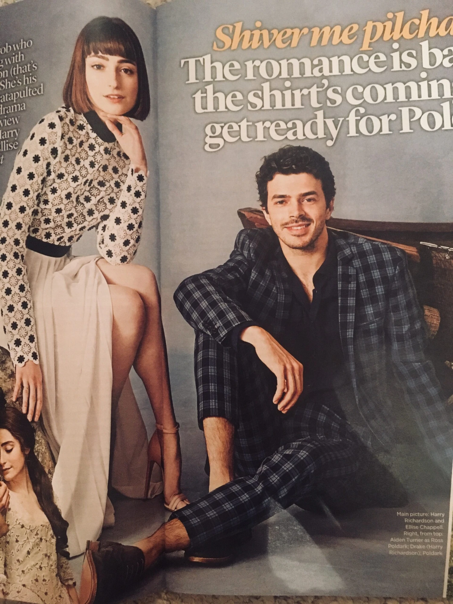 UK Event Magazine May 2018 Harry Richardson And Ellise Chappell Poldark 5 UK Event Magazine May 2018 Harry Richardson And Ellise Chappell Poldark - Image 3