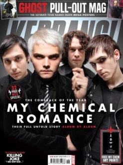 UK Kerrang! Magazine November 2019 My Chemical Romance Gerard Way (32 Pages) + Exclusive Art Print