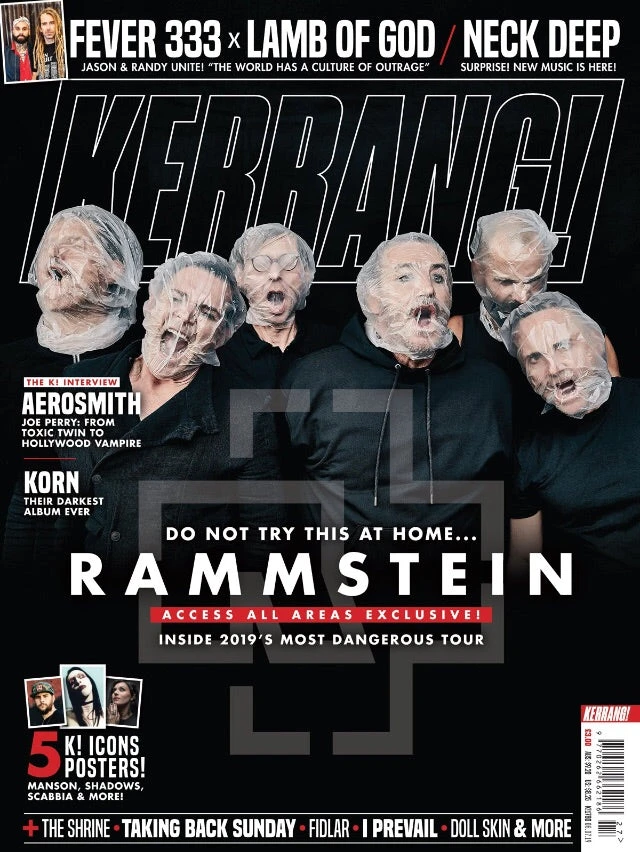 KERRANG! Magazine July 2019: Rammstein - Access All Area - Marilyn Manson Korn 3 KERRANG! Magazine July 2019: Rammstein - Access All Area - Marilyn Manson Korn