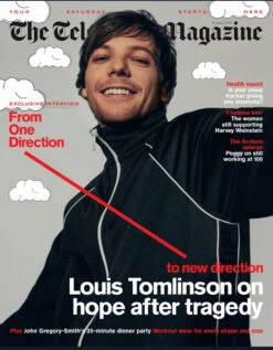 UK Telegraph Magazine Jan 2020: Louis Tomlinson One Direction Cover