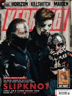 KERRANG! Magazine August 2019: Slipknot (We Are Not Your Kind) + Art Print