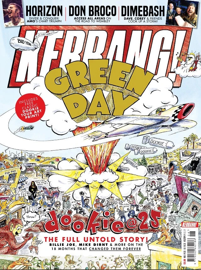 UK Kerrang! Magazine Feb 2019: Green Day - 25th Anniversary Edition 3 UK Kerrang! Magazine Feb 2019: Green Day - 25th Anniversary Edition