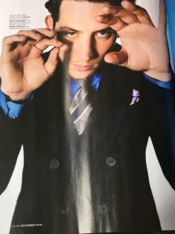 British GQ Magazine December 2019: JOSH O'CONNOR THE CROWN -CELEBRITY MAGAZINES image 848a467d e632 491c a8df b85e32e1dfab