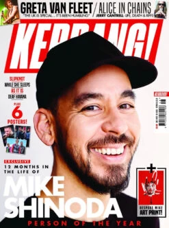 KERRANG! Magazine 1 December 2018 #1750 Mike Shinoda (Linkin Park) Greta Van Fleet Alice In Chains