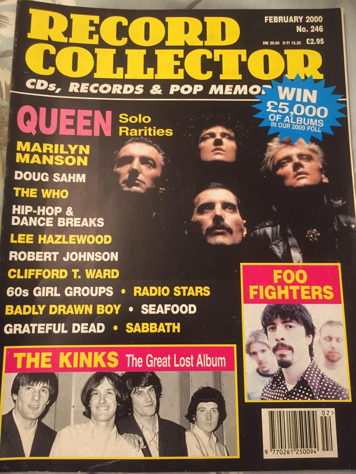 Record Collector Magazine February 2000 - Queen Freddie Mercury Solo Rarities 3 Record Collector Magazine February 2000 - Queen Freddie Mercury Solo Rarities