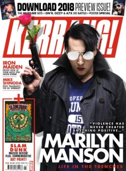Kerrang! Magazine #1725 Marilyn Manson Iron Maiden Mike Shinoda Linkin Park