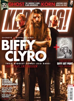 KERRANG! May 2018: BIFFY CLYRO Chris Cornell GHOST Korn SOUNDGARDEN Audioslave