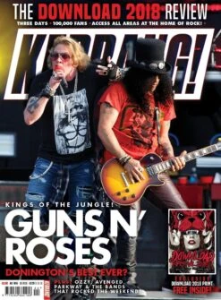 KERRANG Magazine June 2018 - GUNS N' ROSES Avenged Sevenfold DOWNLOAD 2018