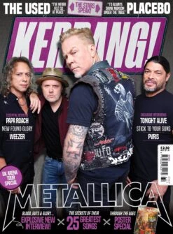 Kerrang! Magazine 21st October 2017 Metallica Explosive New Interview & Poster Special