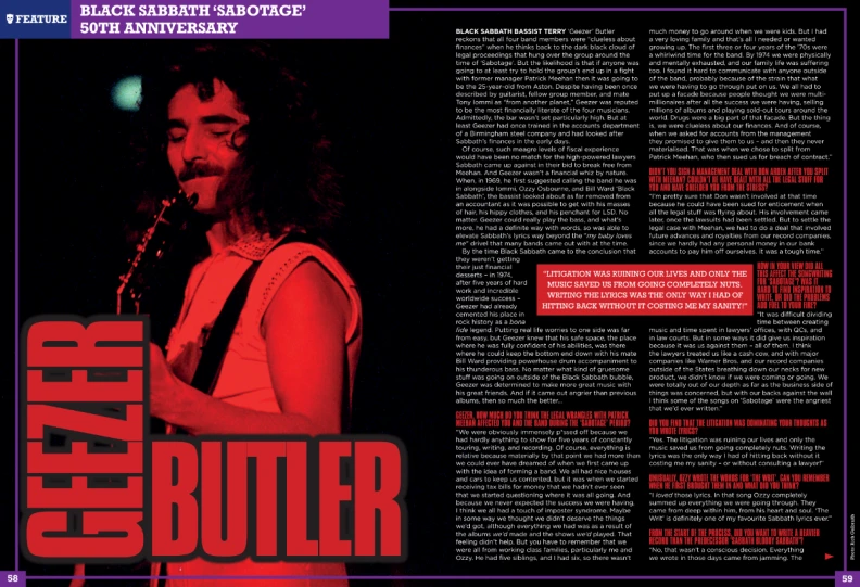 ROCK CANDY #49 April-May 2025 Black Sabbath Jethro Tull 5 ROCK CANDY #49 April-May 2025 Black Sabbath Jethro Tull - Image 3