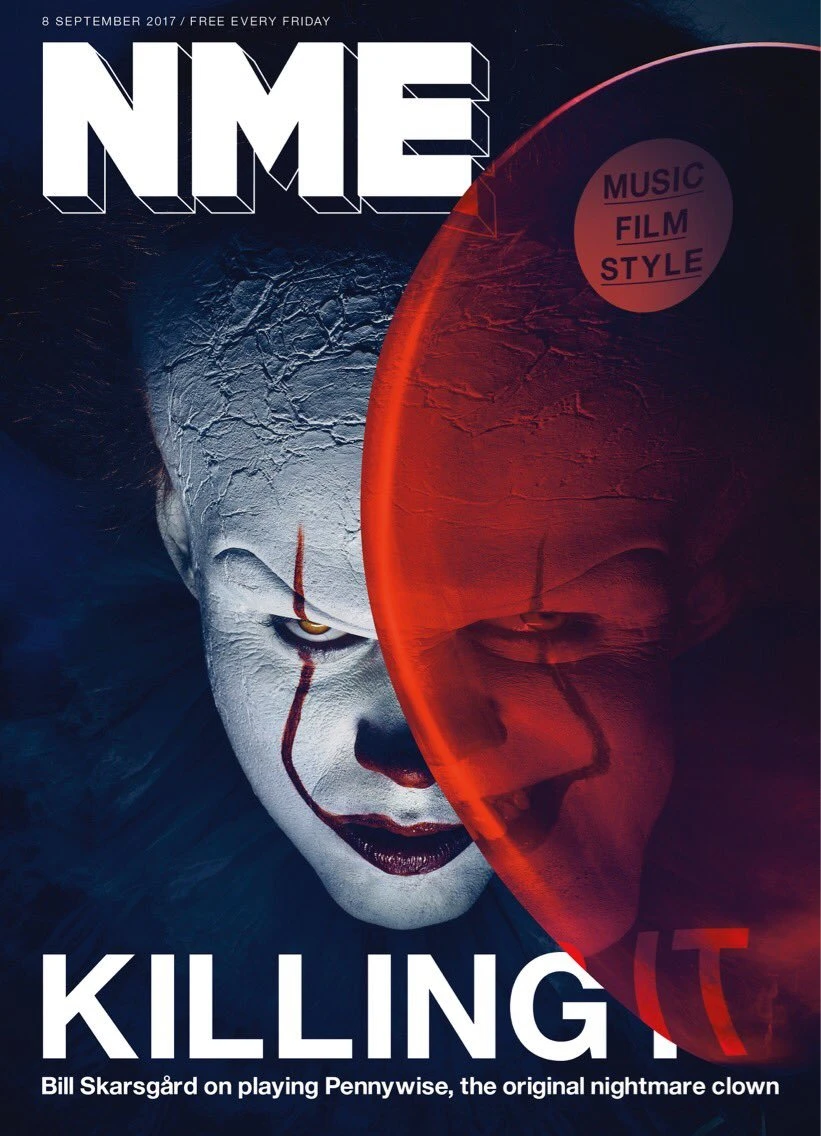 NME Magazine September 2017 Bill Skarsgård Stephen King The IT Movie 3 NME Magazine September 2017 Bill Skarsgård Stephen King The IT Movie