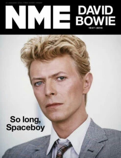 N/A DAVID BOWIE Photo Cover Special UK NME MAGAZINE JANUARY 2016 NEW