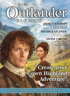 THE SCOTS MAGAZINE 2018 PRESENTS OUTLANDER SAM HEUGHAN CAITRIONA BALFE