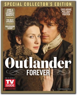 TV GUIDE MAGAZINE SAM HEUGHAN CAITRIONA BALFE OUTLANDER FOREVER SPECIAL