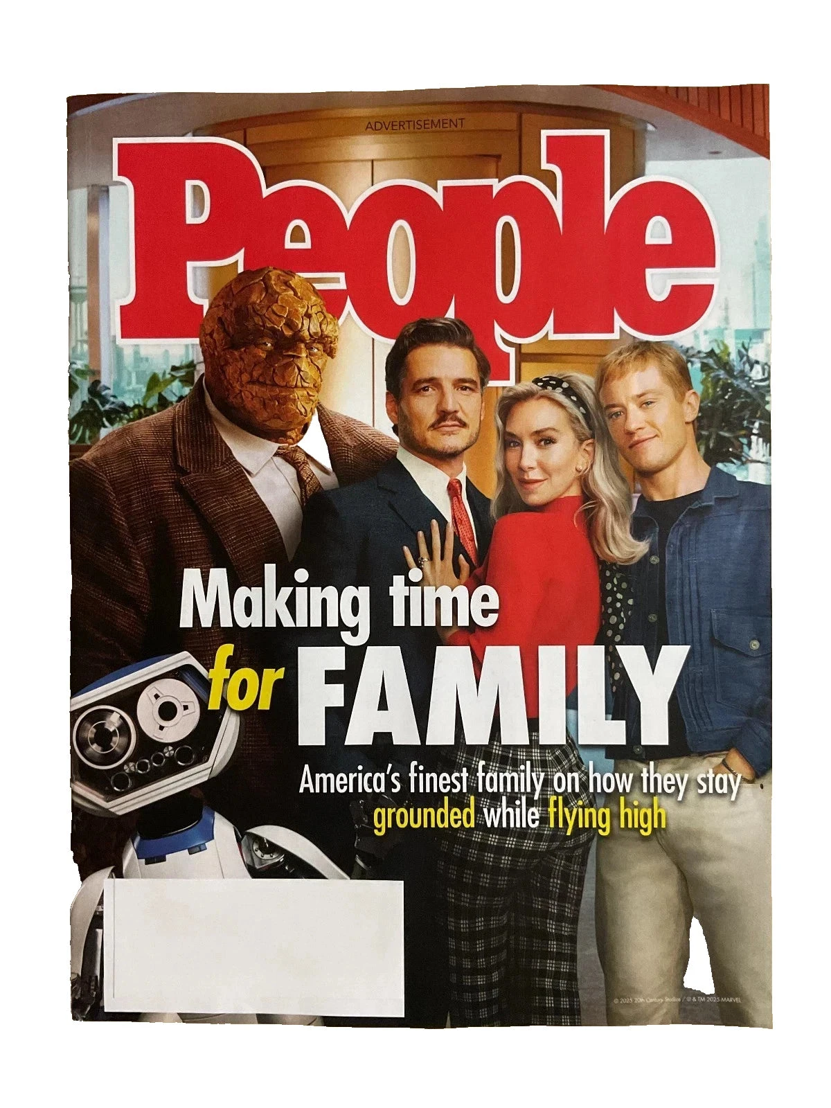 People Magazine July 14th 2025 Pedro Pascal Joseph Quinn Fantastic Four 3 People Magazine July 14th 2025 Pedro Pascal Joseph Quinn Fantastic Four