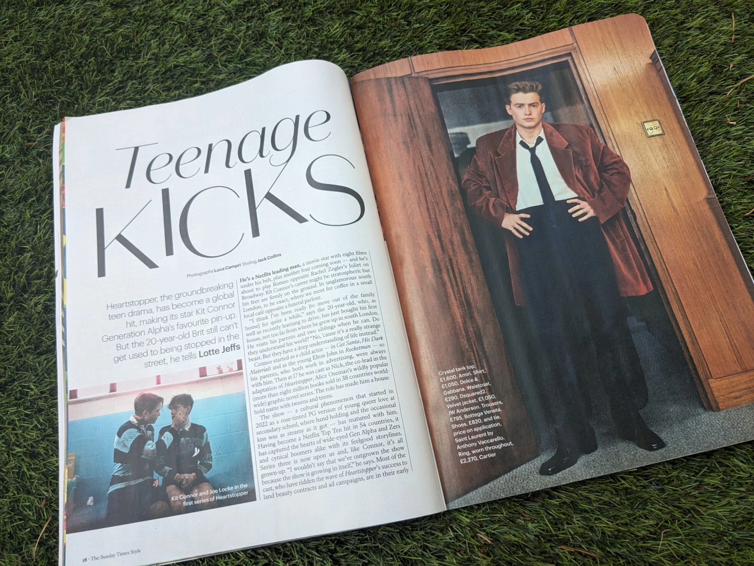 STYLE Magazine 1 September 2024 Kit Connor Cover (Slight Creasing) 5 STYLE Magazine 1 September 2024 Kit Connor Cover (Slight Creasing) - Image 3