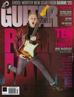 Guitar World May 2021 Mike McCready Revisits Pearl Jam Monster Debut