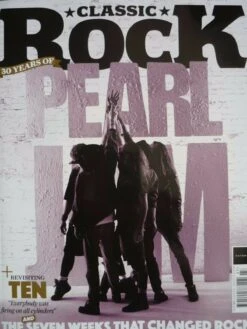 Classic Rock Magazine 290 Summer 2021 30 Years Of Pearl Jam Ten Cover