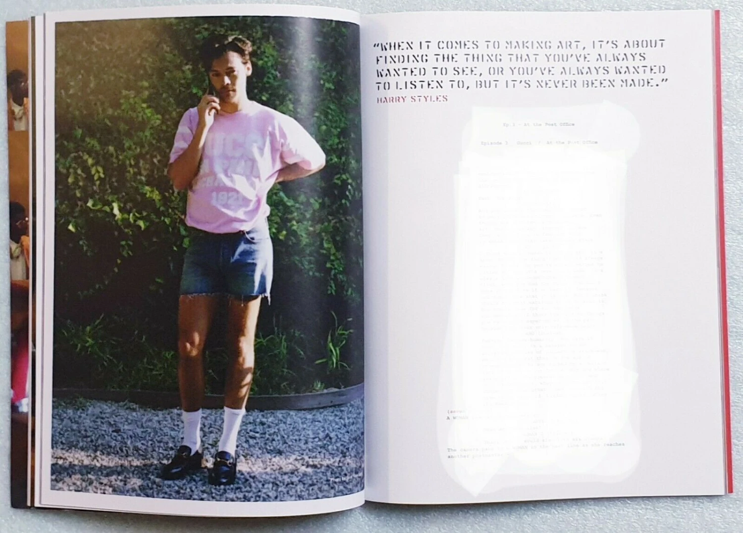 I-D Magazine No.363 Harry Styles For Gucci Spread + Poster 4 I-D Magazine No.363 Harry Styles For Gucci Spread + Poster - Image 2