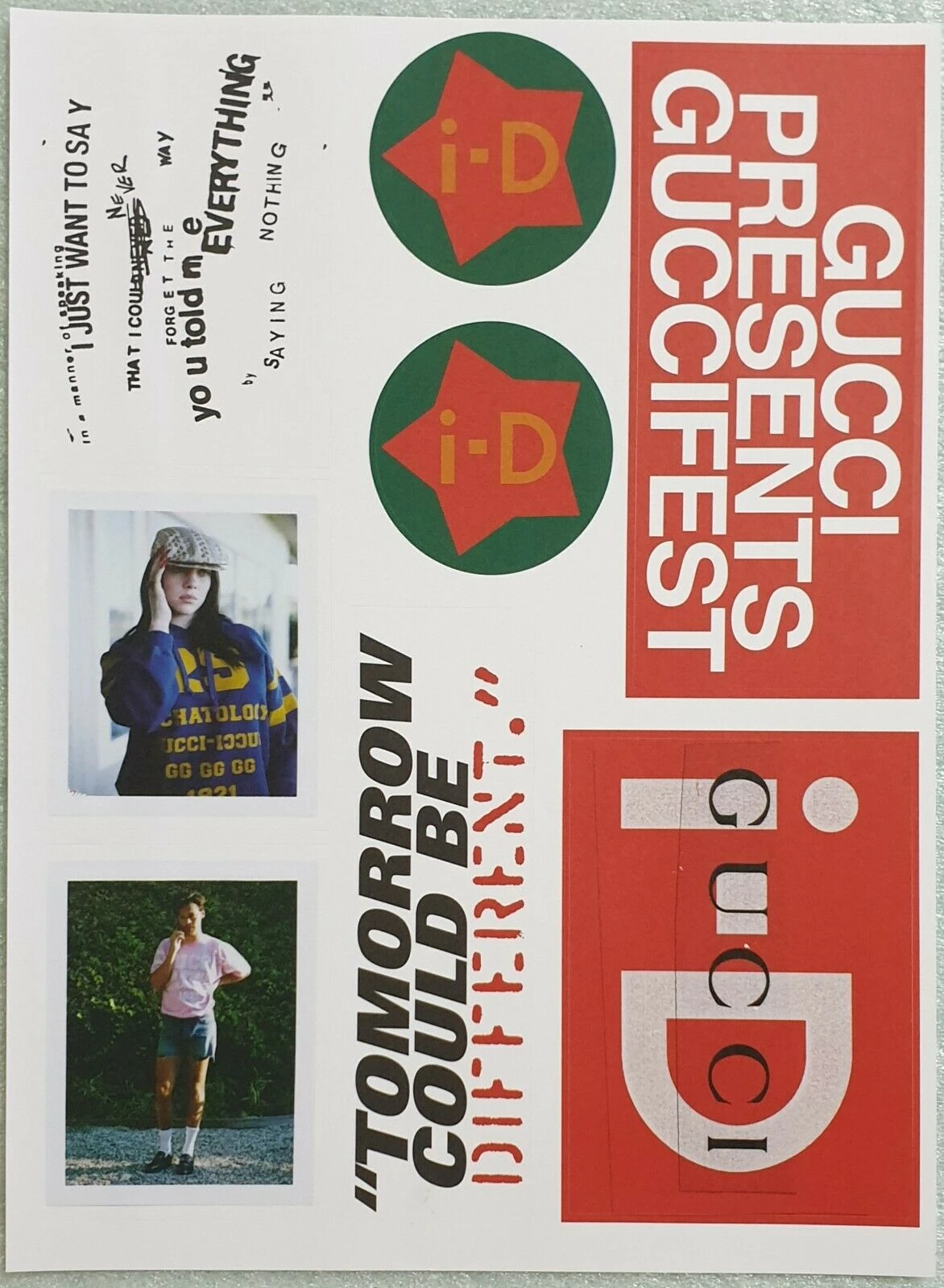 I-D Magazine No.363 Harry Styles For Gucci Spread + Poster 6 I-D Magazine No.363 Harry Styles For Gucci Spread + Poster - Image 4