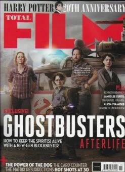 UK Total Film Magazine November 2021: GHOSTBUSTERS Afterlife Finn Wolfhard