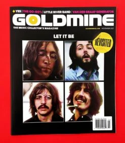 THE BEATLES - PAUL McCARTNEY GOLDMINE MAGAZINE - NOVEMBER 2021 - BRAND NEW