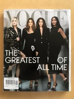 Vogue Magazine USA September 2023 Linda Evangelista Cindy Crawford Super Models