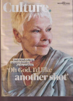 CULTURE MAGAZINE -22 Ocober 2023 JUDI DENCH Cover
