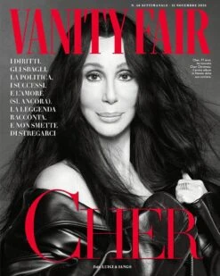 VANITY FAIR MAGAZINE ITALY NOVEMBER 2023 CHER