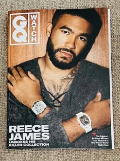 GQ Watch Magazine December 2023/January 2024 Reece James Jonathan Bailey Charles LeClerc