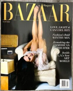 HARPER’S BAZAAR MAGAZINE - USA - DECEMBER 2023 - LANA DEL REY COVER #2