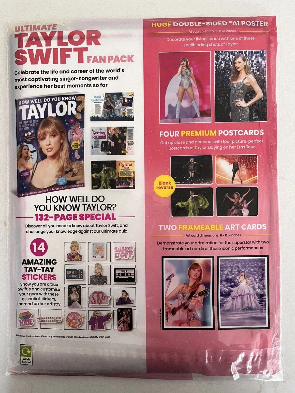TAYLOR SWIFT UK ULTIMATE FAN PACK MAGAZINE & EXTRAS February 2024 4 TAYLOR SWIFT UK ULTIMATE FAN PACK MAGAZINE & EXTRAS February 2024 - Image 2