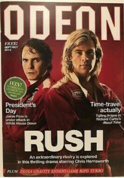 N/A ODEON MAGAZINE SEPT/OCT 2013 - RUSH DANIEL BRUHL & CHRIS HEMSWORTH