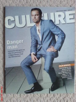 CULTURE Magazine 15-January-2012 LEONARDO DICAPRIO Ralph Fiennes Tom Hiddleston