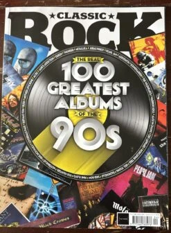 Classic Rock Magazine (April 2018 Issue) Def Leppard Pearl Jam Rush