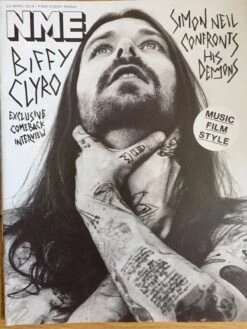 N/A BIFFY CLYRO Jared Leto Adam Lambert Suicide Squad UK NME MAGAZINE APRIL 2016