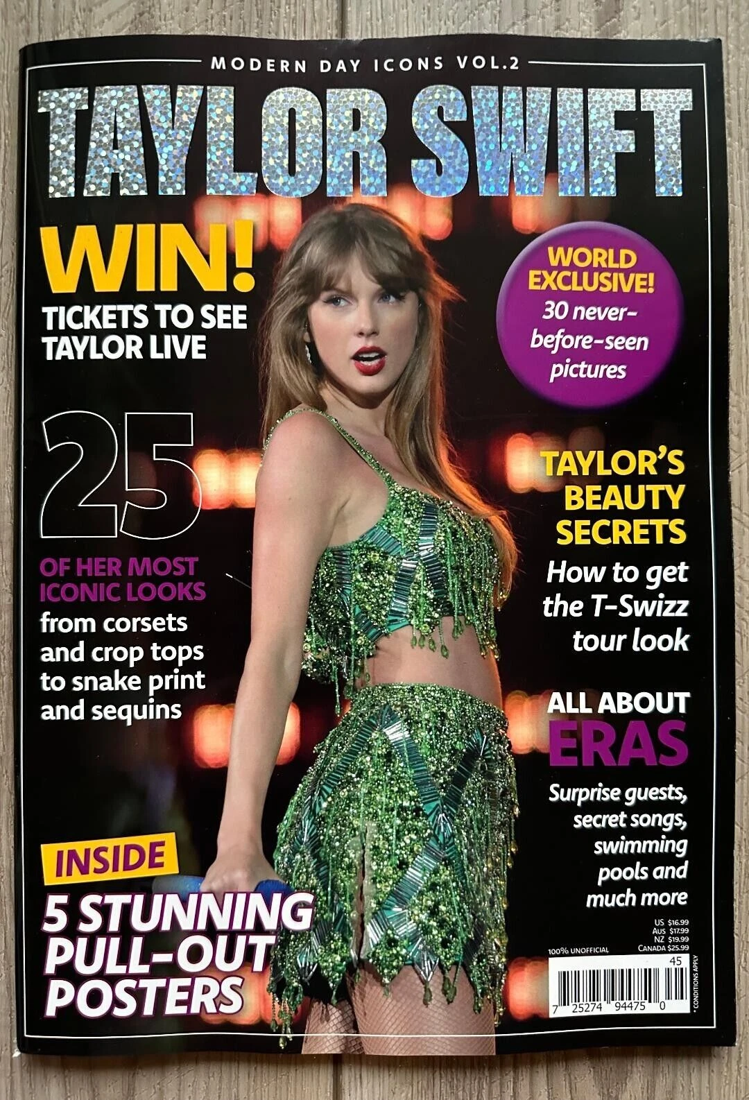 2024 TAYLOR SWIFT Modern Day Icons Volume 2 Magazine SPECIAL EDITION 5 Posters 3 2024 TAYLOR SWIFT Modern Day Icons Volume 2 Magazine SPECIAL EDITION 5 Posters