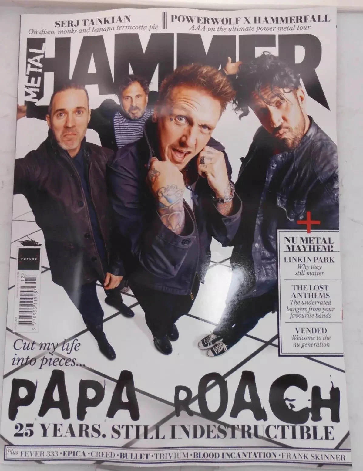 Metal Hammer Magazine #394 2024 Papa Roach At 25 Years Linkin Park Blind Channel 3 Metal Hammer Magazine #394 2024 Papa Roach At 25 Years Linkin Park Blind Channel